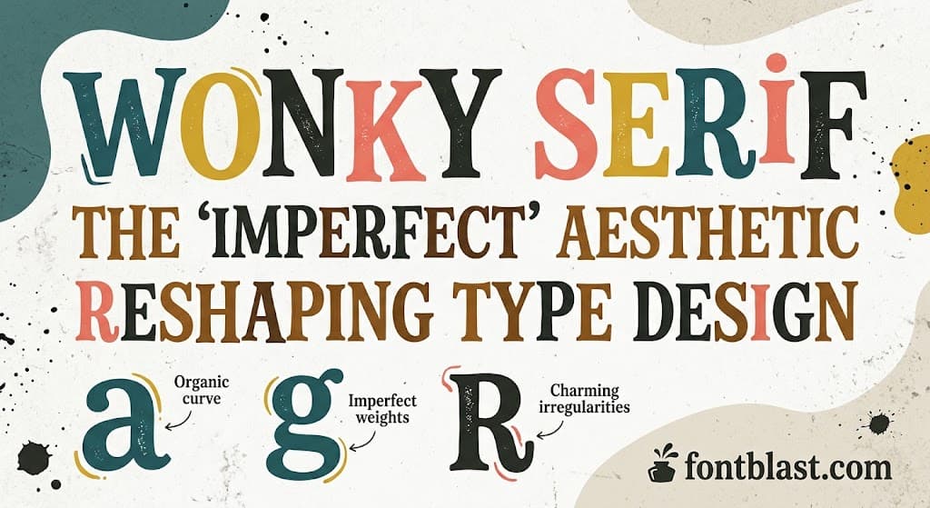 Wonky Serif: The "Imperfect" Aesthetic Reshaping Type Design