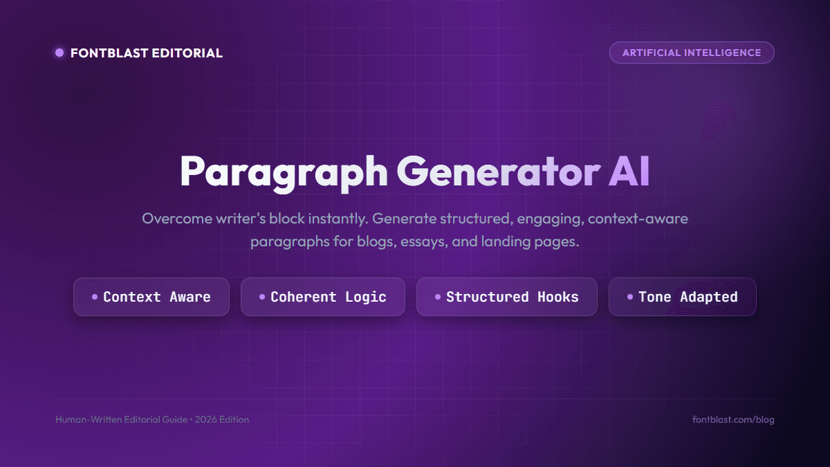 Paragraph Generator AI: How to Craft Compelling, Contextual Copy in Seconds